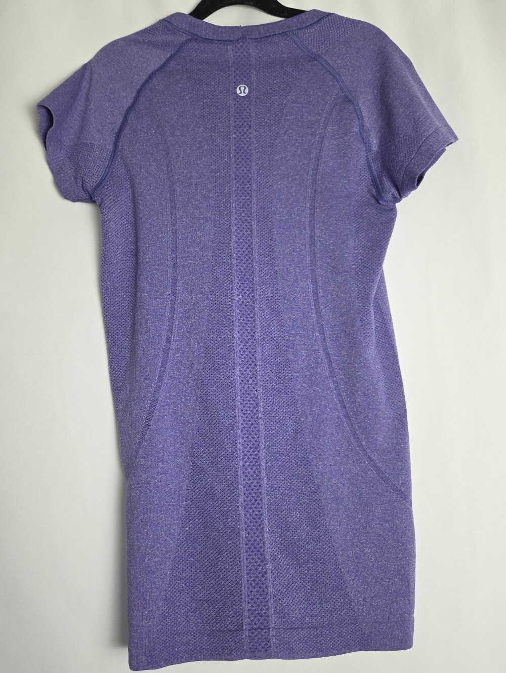 Lululemon Run Swiftly Tech Short Sleeve Scoop Heathered Bruised Berry - Picture 5 of 10